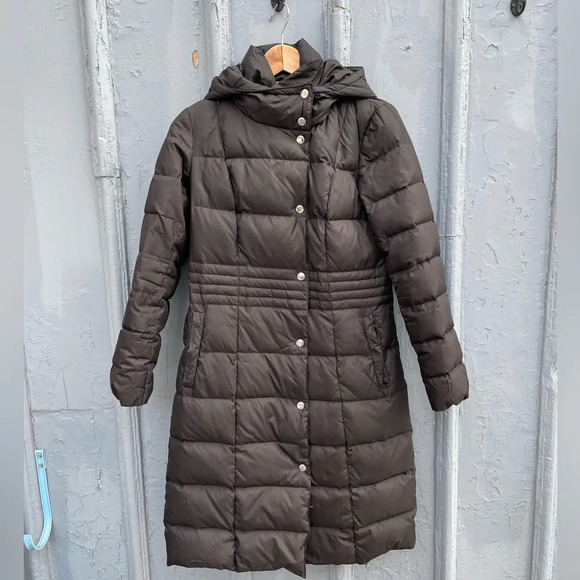 Cole Haan Bib Insert Down & Feather Fill Coat, size XS - Picture 3 of 11